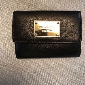 Michael Kors Pebbled Card/ID Wallet